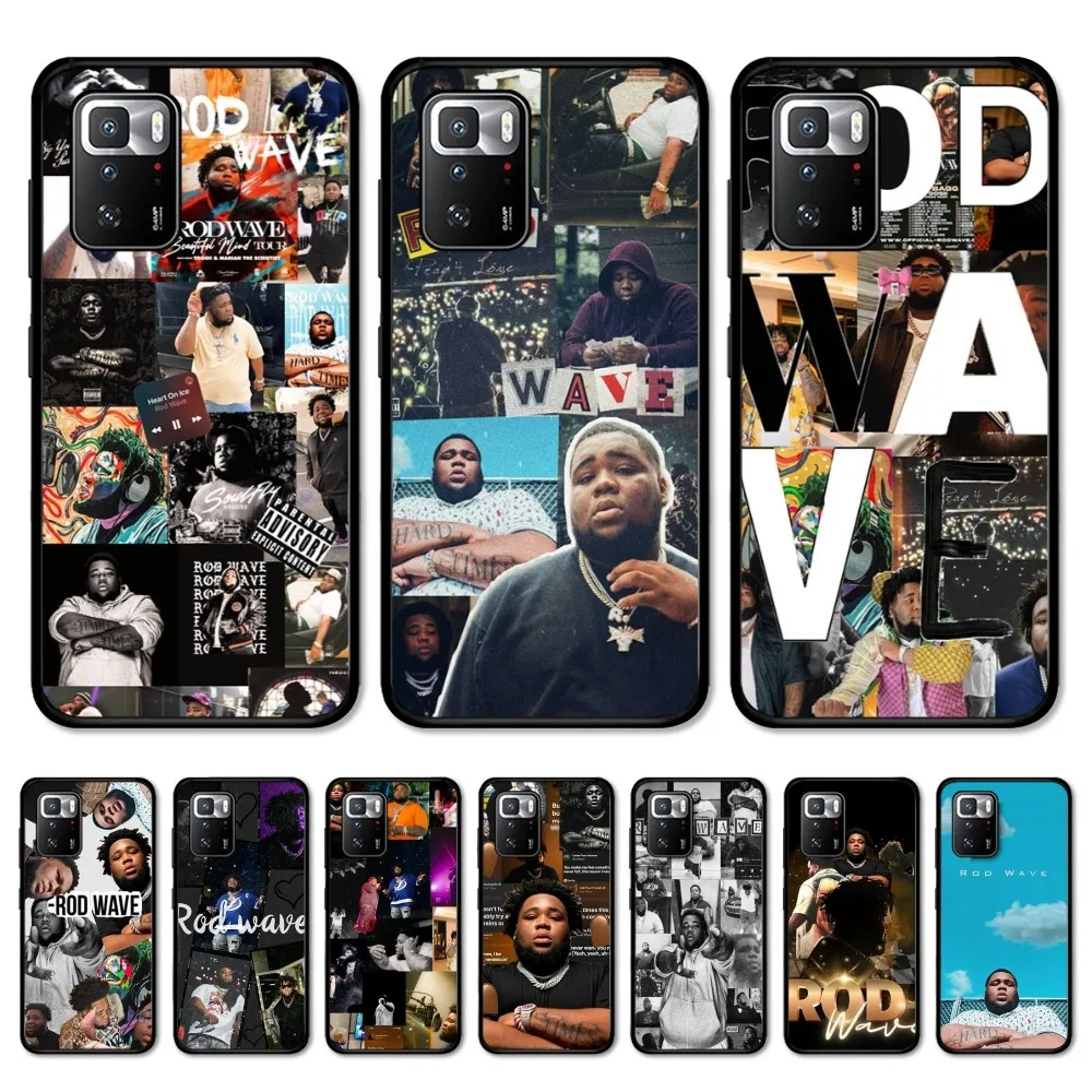 

Rod Wave Rapper Cool Man Phone Case For Redmi Note 4 X 5 A 6 7 8 T 9 9S 10 11 11S 11Epro Poco M3 Pro