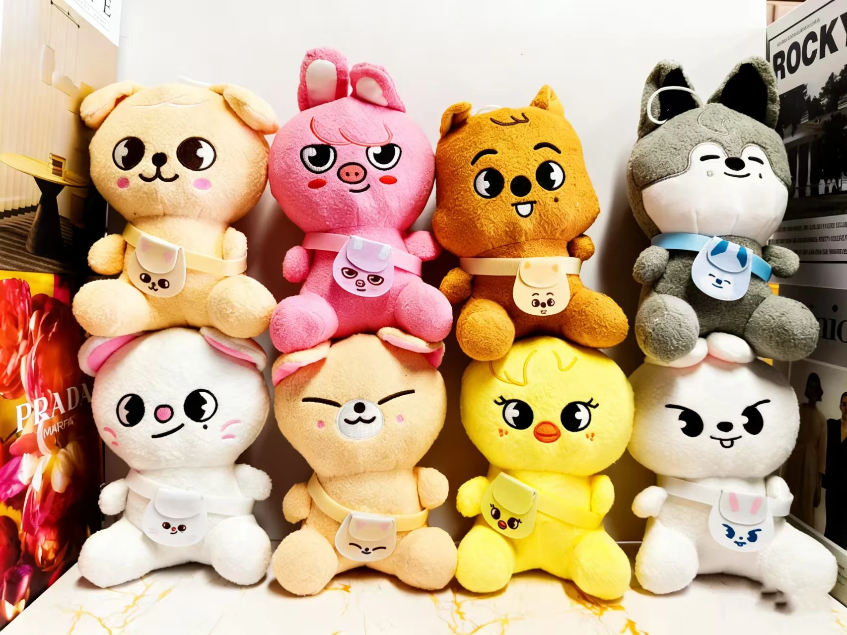 

19 см бестселлер SKZOO Stray Kids плюшевая игрушка Leeknow Hyunjin тканевая кукла вентилятор подарок подарок на день рождения