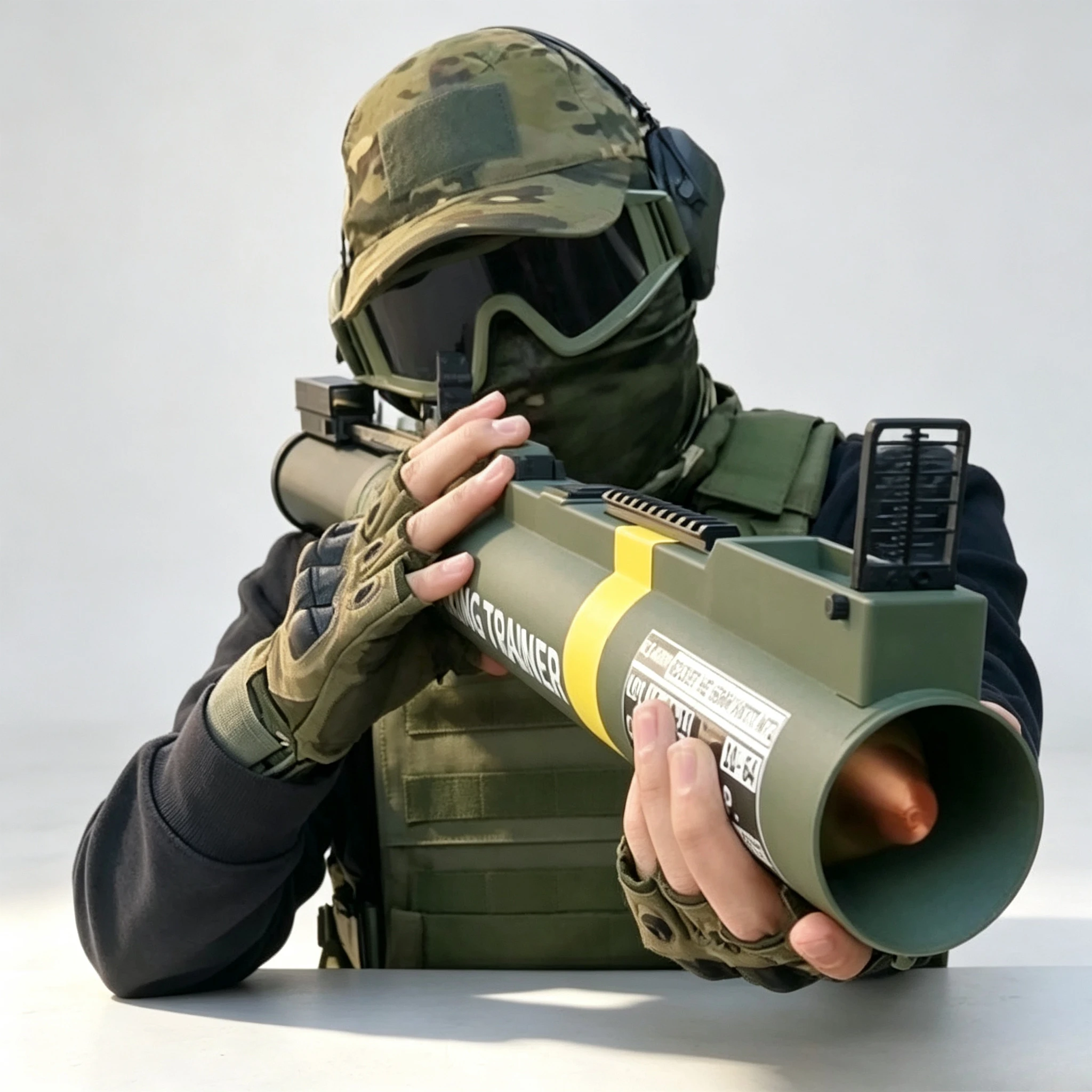 85cm 1:1 Scale M72 LAW Bazooka 3D Printing Model, Film and Television Props, Military Fan Collection Display Ornaments