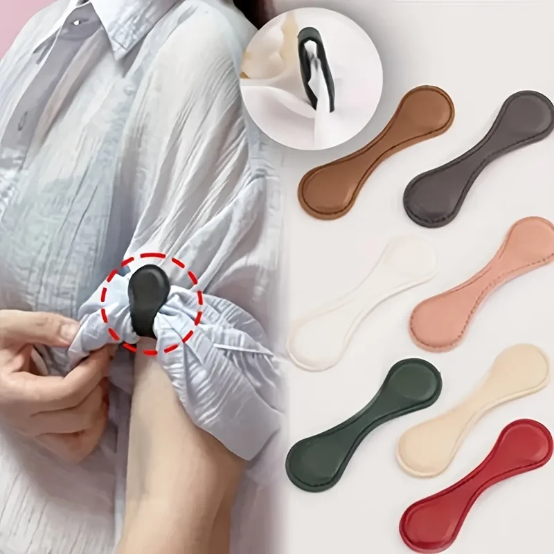 Sleeve magnetic buckle pants leg patch, patch pants lengthening and shortening artifact anti sweeping magnetic buckle