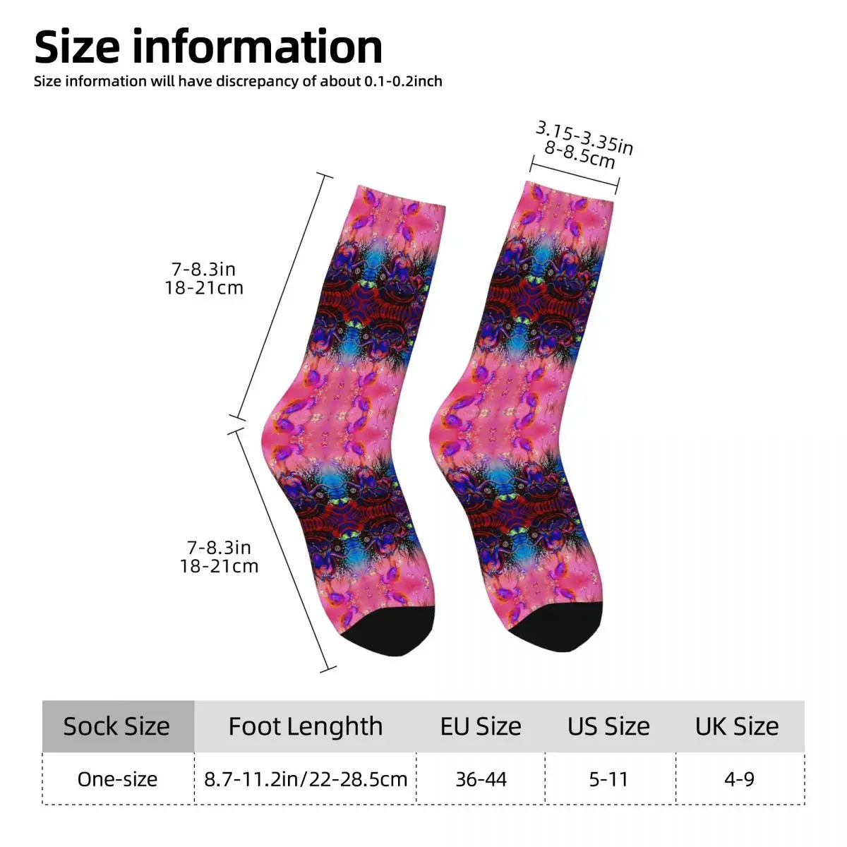 BREATH PATTERN Sock Printed Man Polyester