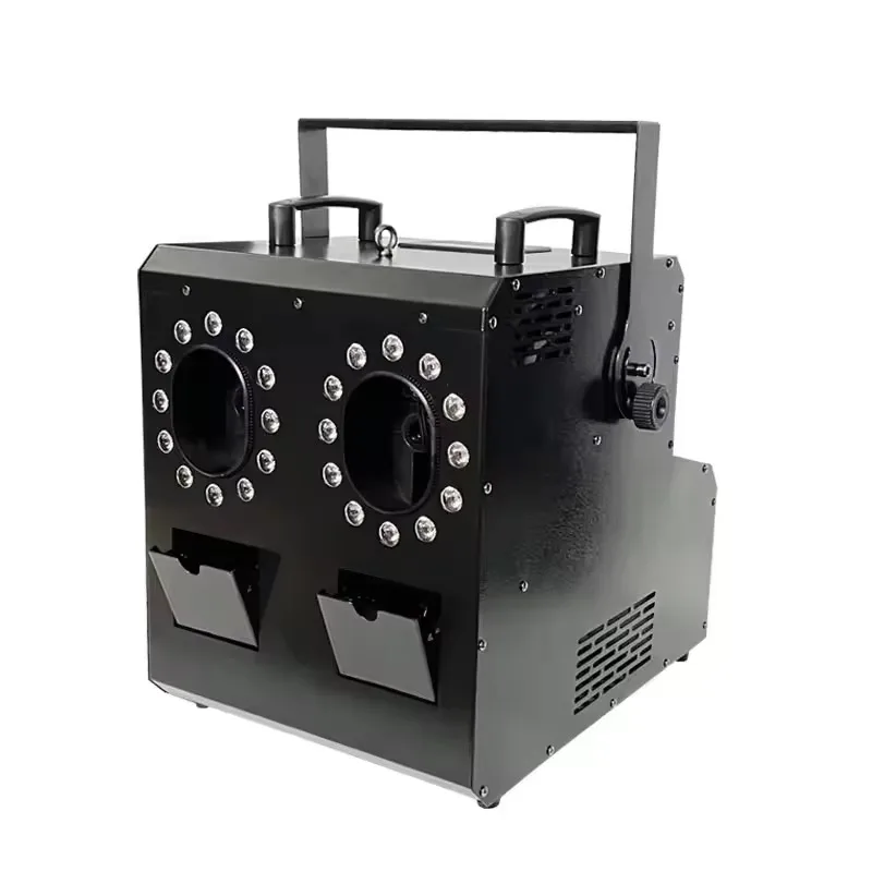 Stage Atmosphere Equipment Bubble and Smoke Machine Remote Control For Outdoor Christmas Wedding Party