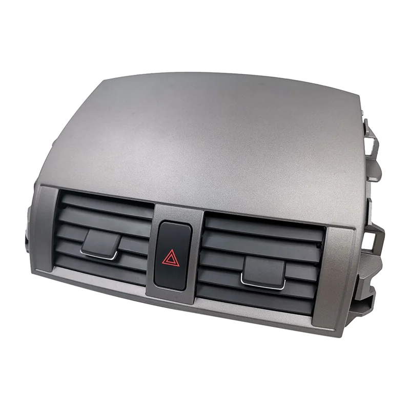 

AEA0-Car Center Dash A/C Outlet Air Vent Panel With Emergency Switch For Toyota Corolla 2008-2013 55670-02160 55663-02060