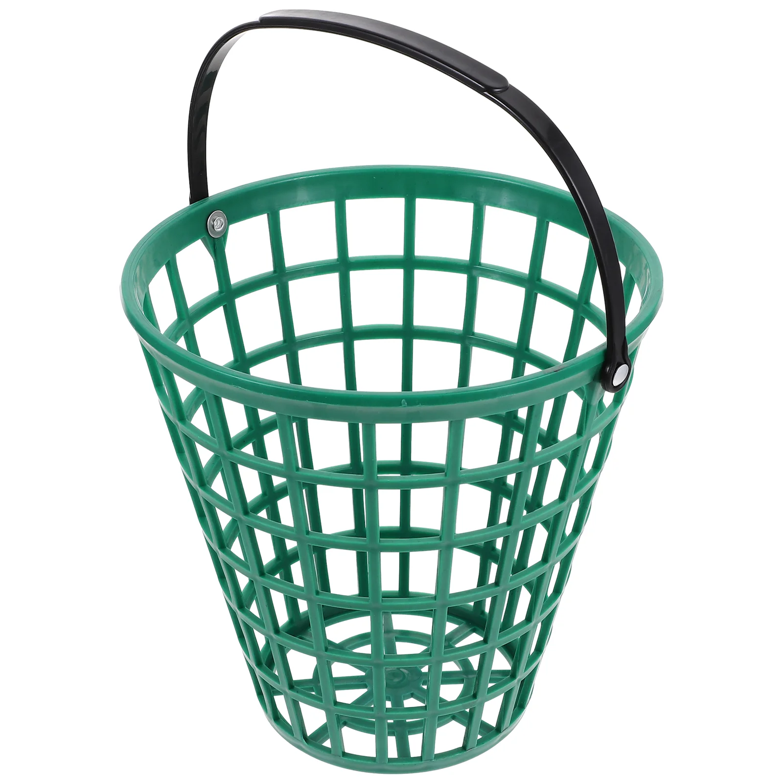 Green Basketball Golf Wire Range Buckets Stainless Steel Carrying Man Soccer with Lid