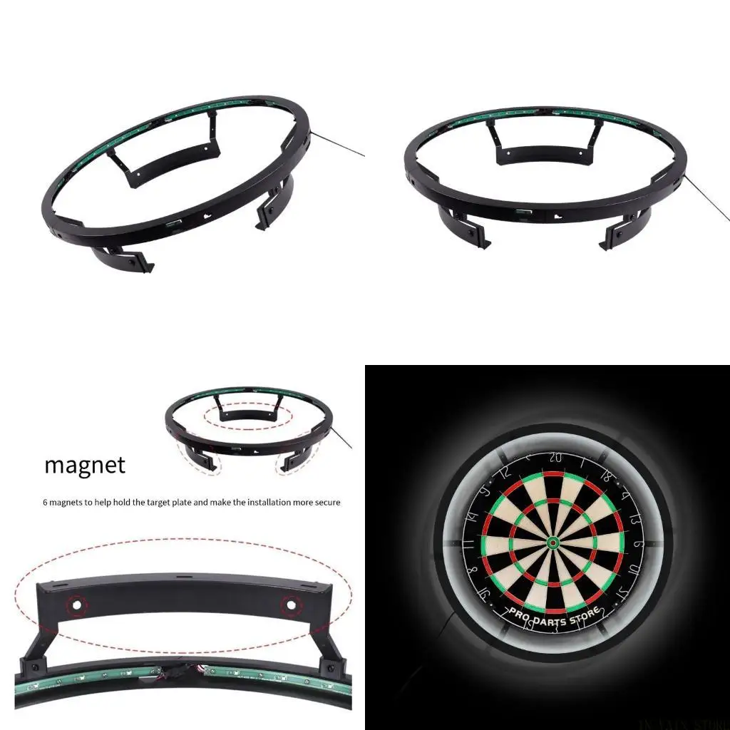 

M5TC LED Darts Board Lighting for the Entire Board Easy to Disassemble, Darts Board Light, LED Darts Light, Dartboards Light