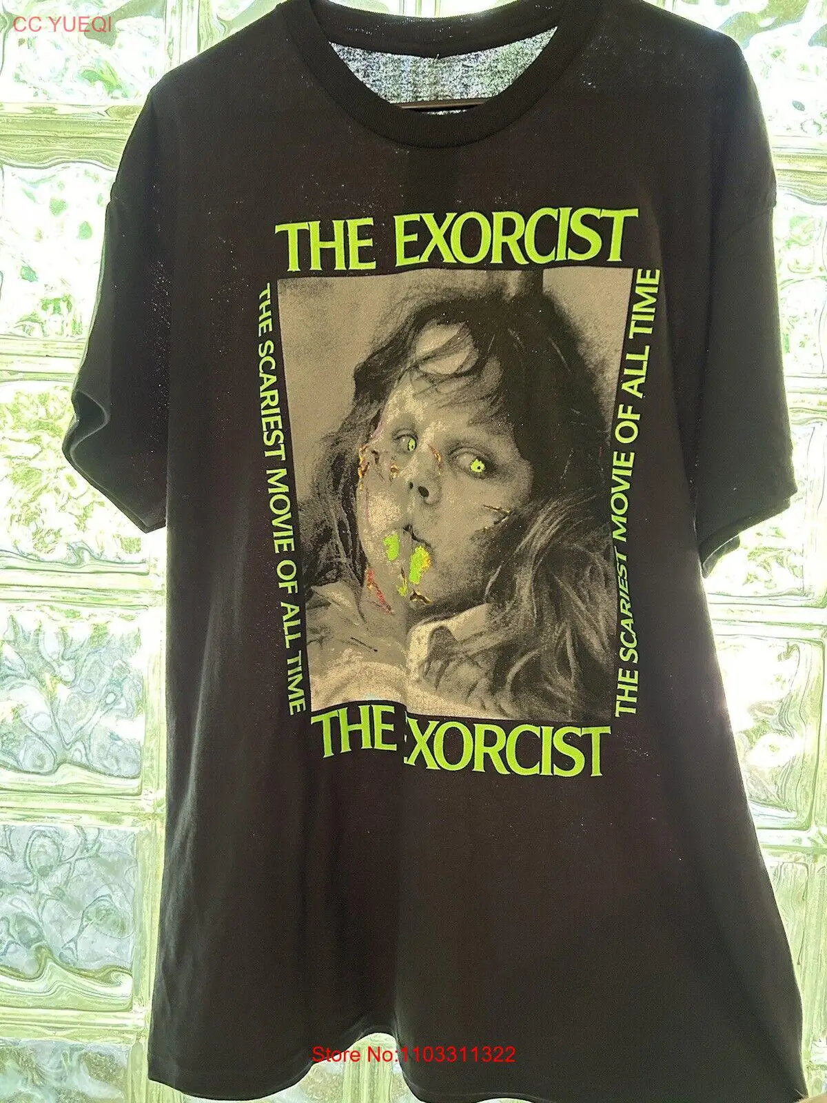 Экзорцист футболка Sz XL NWT из фильма ужасов культ классический страшный демон владение