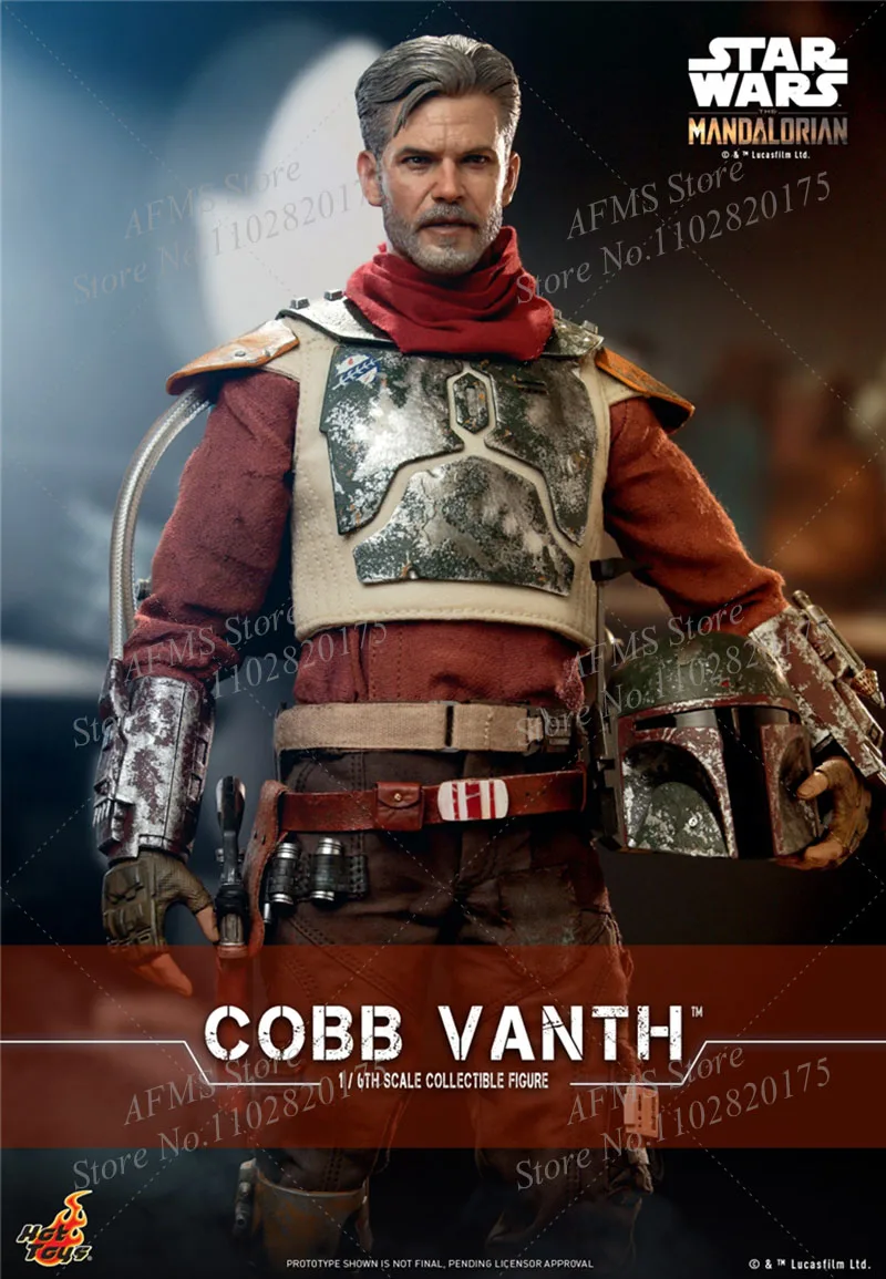 HOTTOYS HT 1/6 TMS084 Men Soldier Cobb Vanth Star Wars The Mandalorian Town Sheriff Full Set 12