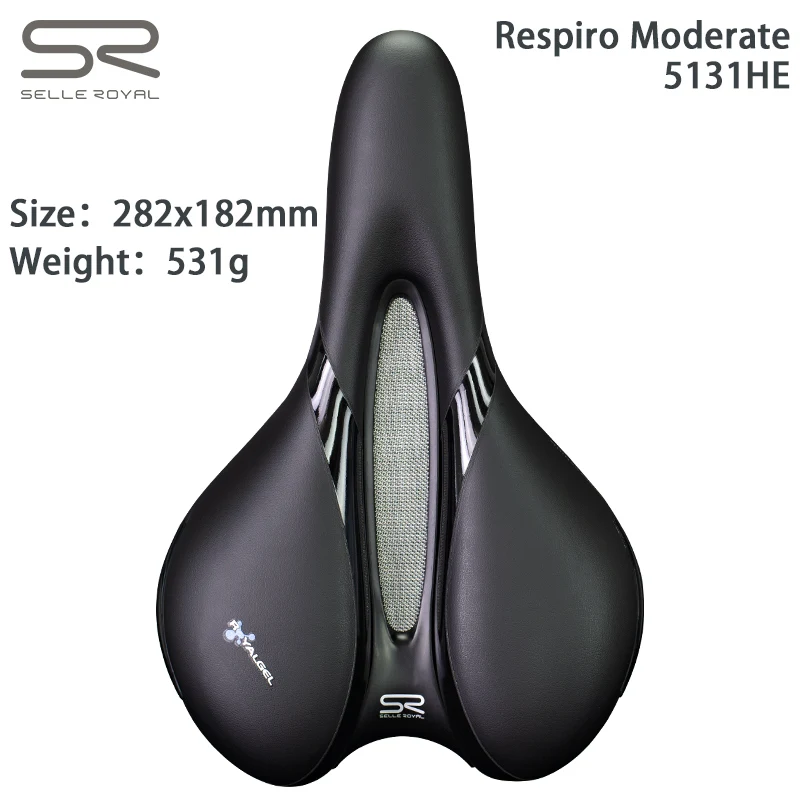 SELLE ROYAL Original Respiro Moderate 5131 Comfortable Bicycle Saddle for Road Gravel MTB Touring Bike Off-Road Cycling Parts