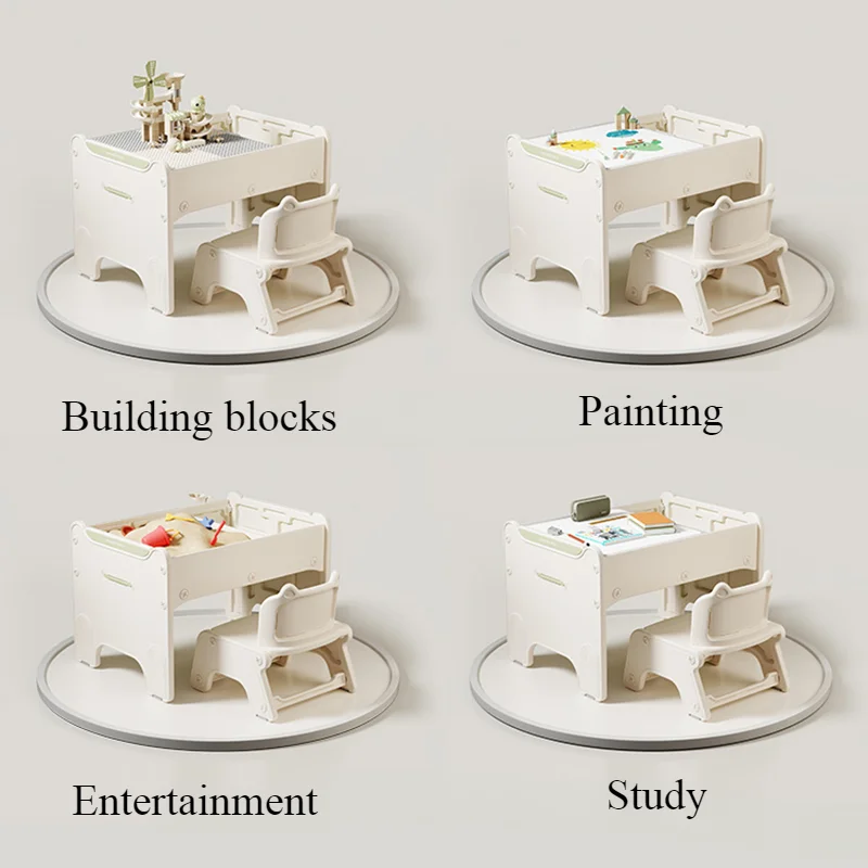 Table de Bureau pour Bébé, Meubles de Chambre d\'Enfant, de Maternelle, pour Fille et Garçon, Petit Étudiant