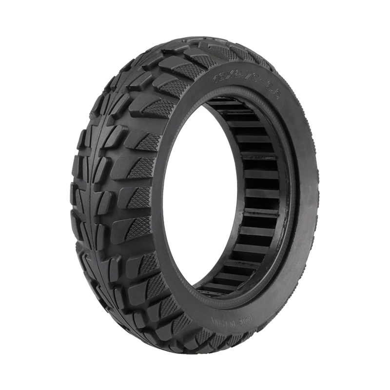 Solid Tire 10 Inch, 10X2.70-6.5 Solid Tire Scooter Tubeless Puncture-Proof Tire, For Kugoo