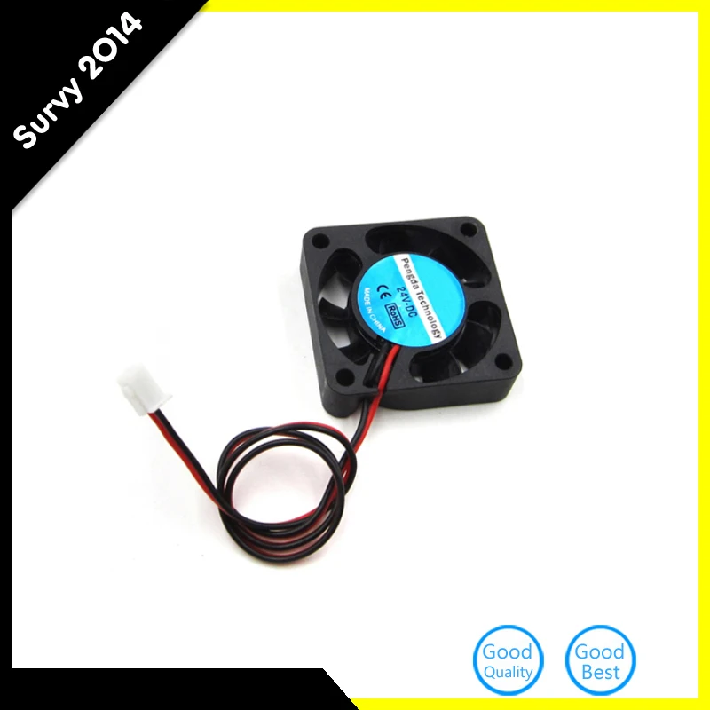 

DC 24V 2 Pin 40mm Computer Cooler Small Cooling Fan PC Black F Heat sink CPU Fan cooler diy electronics