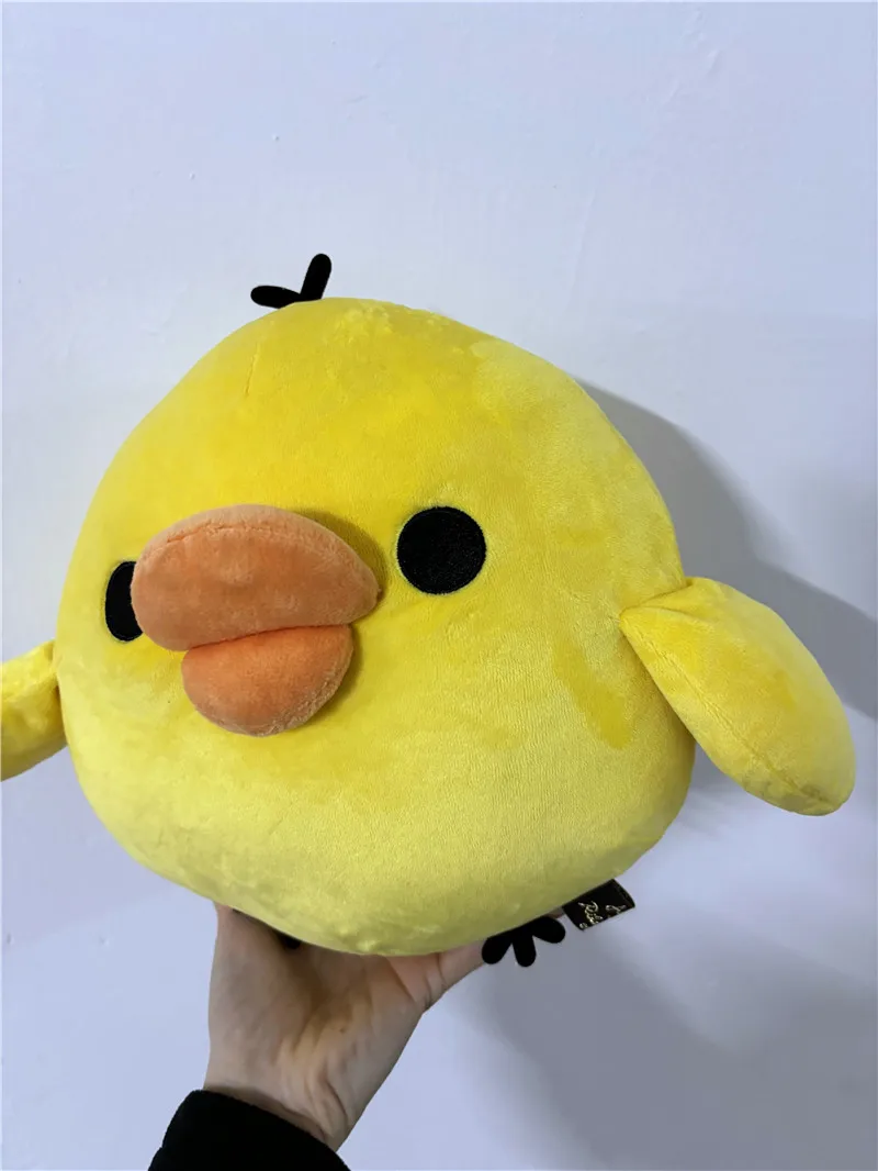 New Cute Rilakkuma Kiiroitori Chick Plush Pillow Kids Girls Boys Stuffed Toys For Children Christmas Gifts 33CM