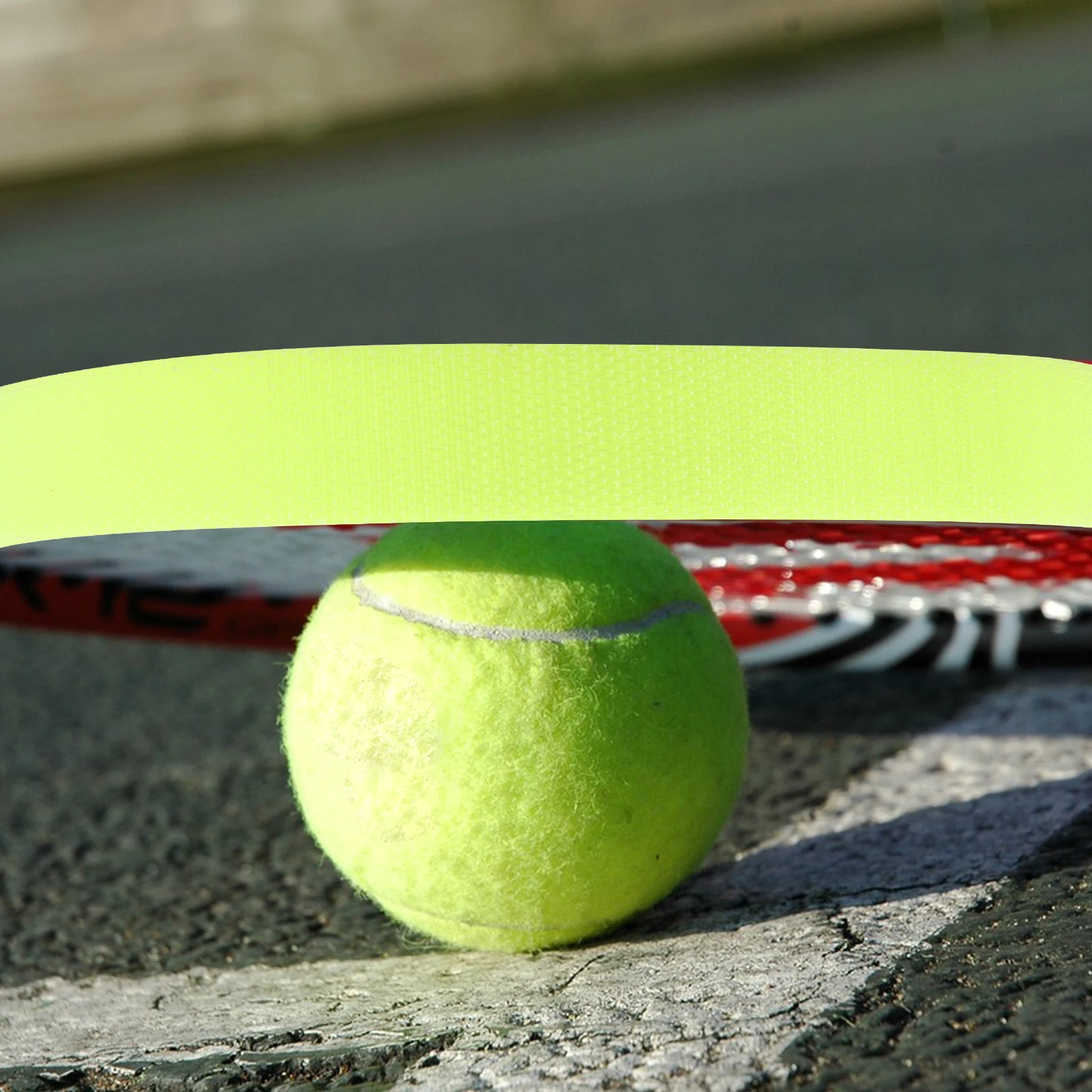 

3Pcs Racket Edge Tape Fluorescent Ball Retriever Protective Design Easy Pickup Tennis Racket Frame Tape Outdoor Fun Supplies