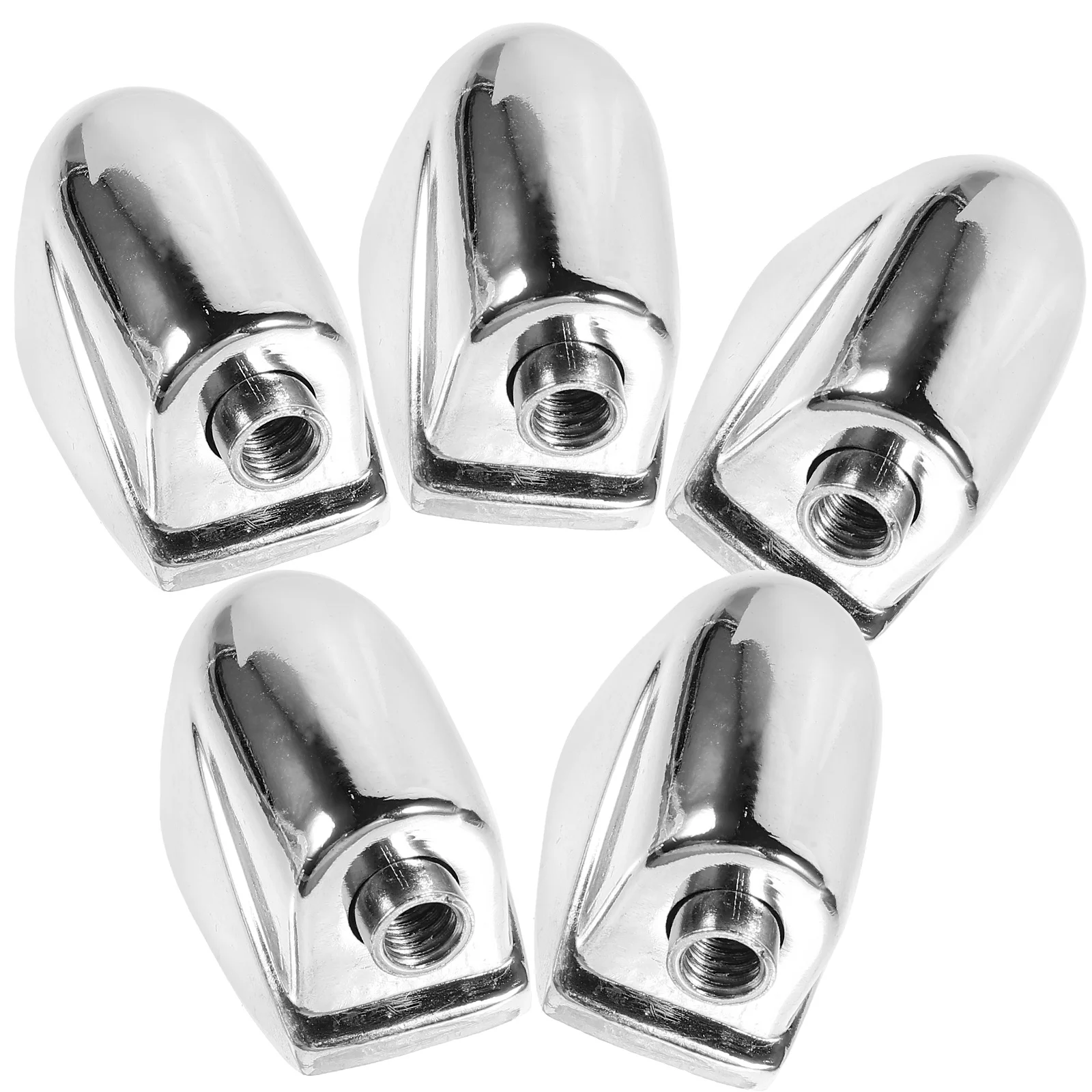 

5Pcs Single-End Snare Drum Lug Claw Hook Ear Replacement Parts Durable Hardware for Snare Bass Drum Accessories