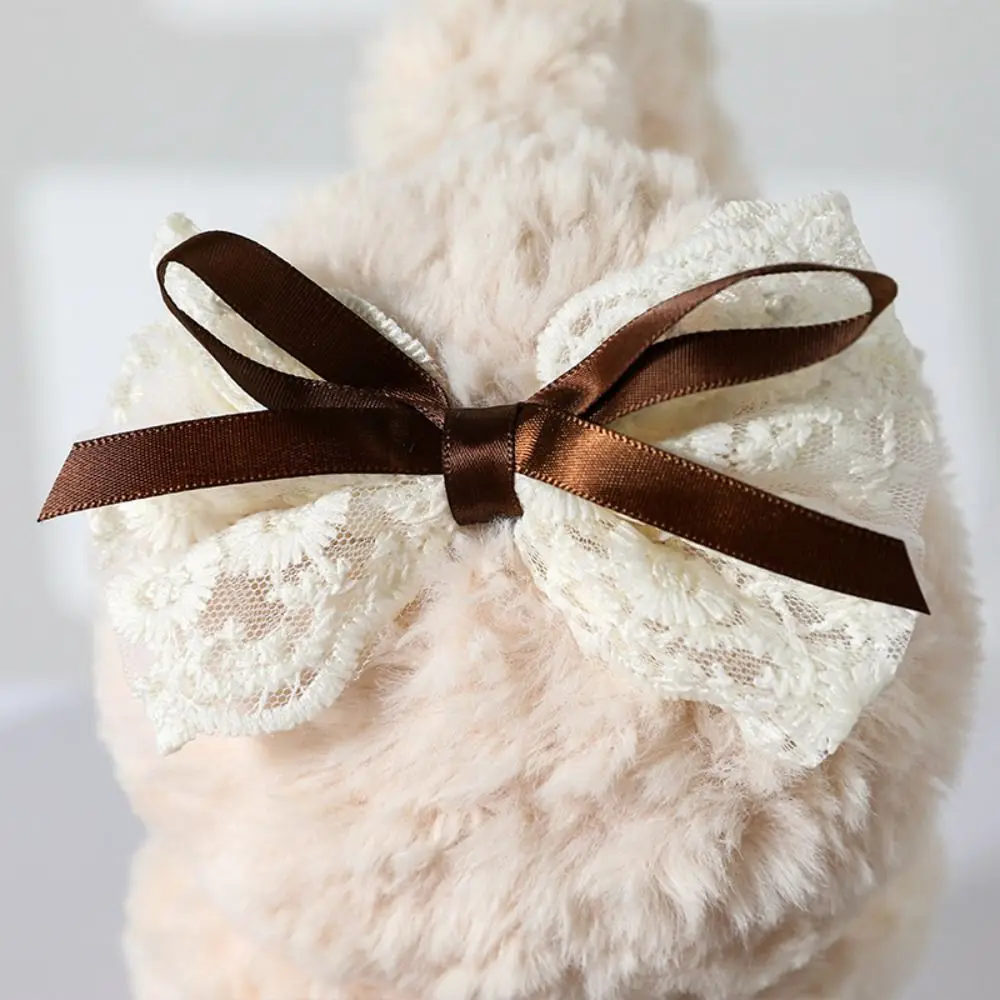 حماية الأذن Bowknot الأذن دفئا دافئ طوي للطي إيرفلاب بلون سميكة الشتاء غطاء للأذنين في الهواء الطلق #4