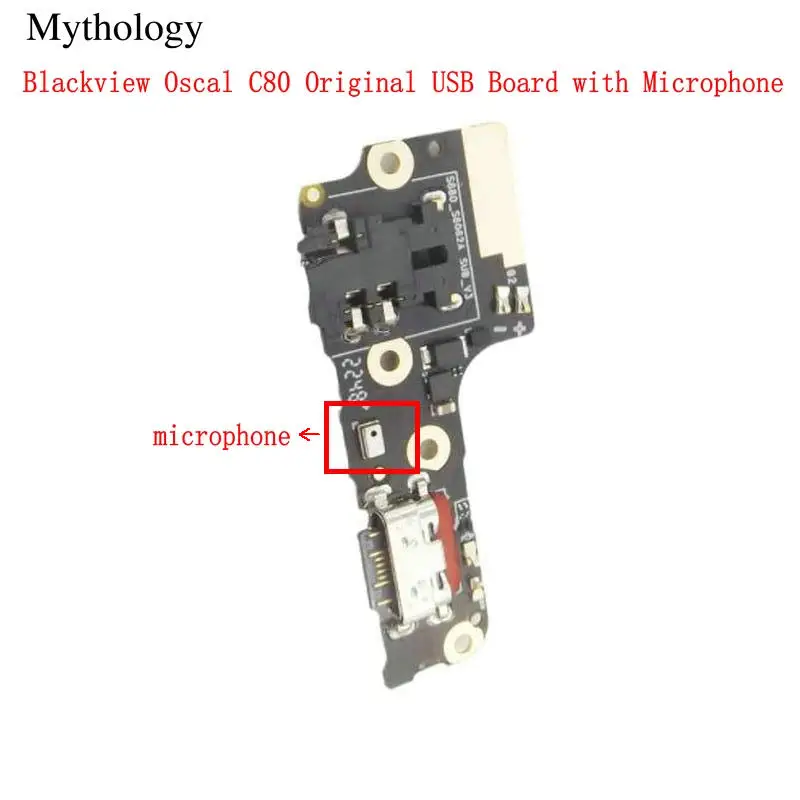Dla Blackview Oscal C80 USB Board Microphone Flex Cable Dock Connector Oryginalne obwody ładowarki do telefonu komórkowego