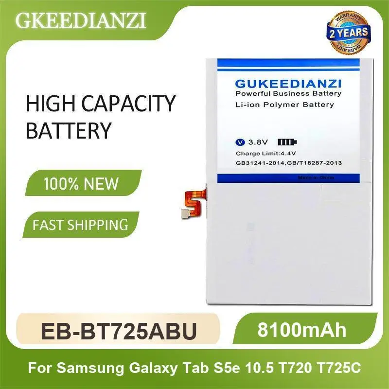 Аккумулятор для Samsung Galaxy Tab A7 10.4 (2020) SM-T500 SM-T505 T505N, A 10.1 2016 T580 T585 T580N T585N, S2 8.0 SM T710 T715 T715C