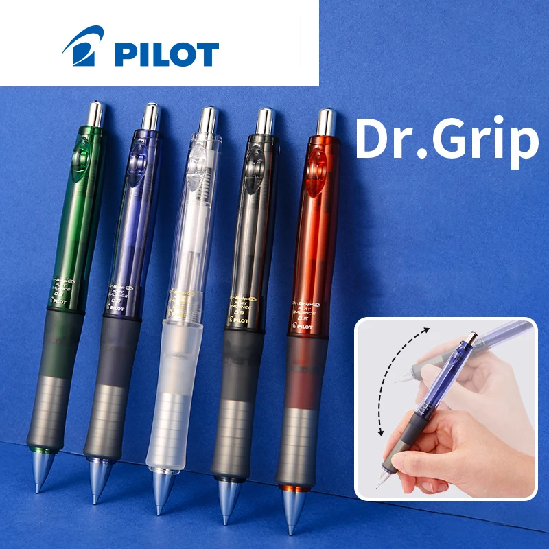 

Pilot 30TH Anniversary Mechanical Pencil Dr.Grip Soft Grip Low Center of Gravity 0.3/0.5mm Students Shake Out Lead HDGCL70R