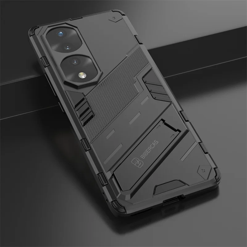 For Honor 70 Pro Case Magnetic Holder Armor Phone Case For Honor 70 Pro+ Plus Honor70 70Pro 5G Full Protect Kickstand Back Cover