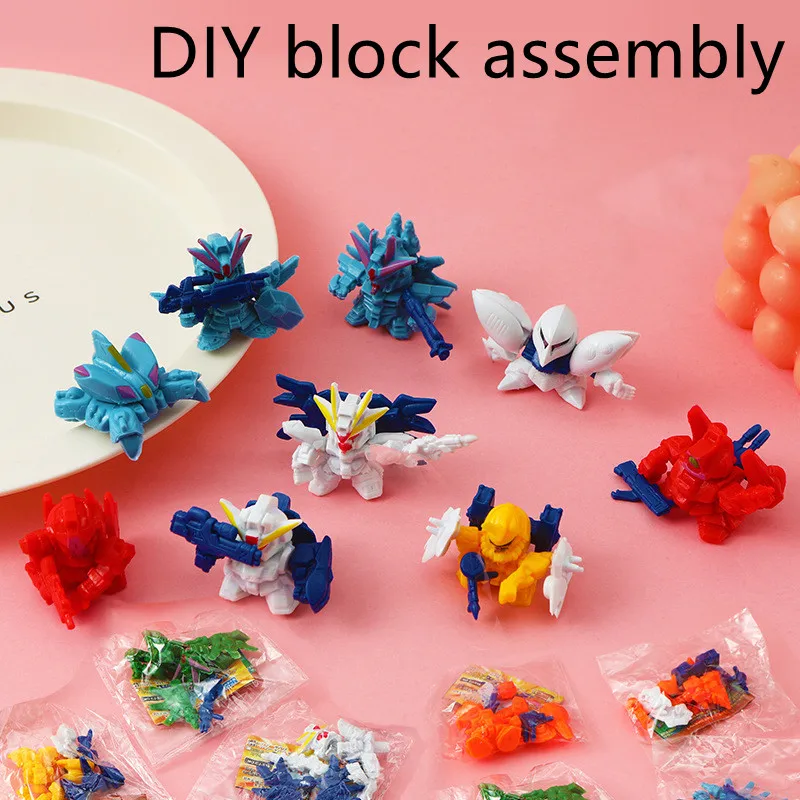 10PCS DIY Building Blocks Surprise Children's Birthday Party Gifts Toys Pinata Filling Carnival Party Favors For Kids