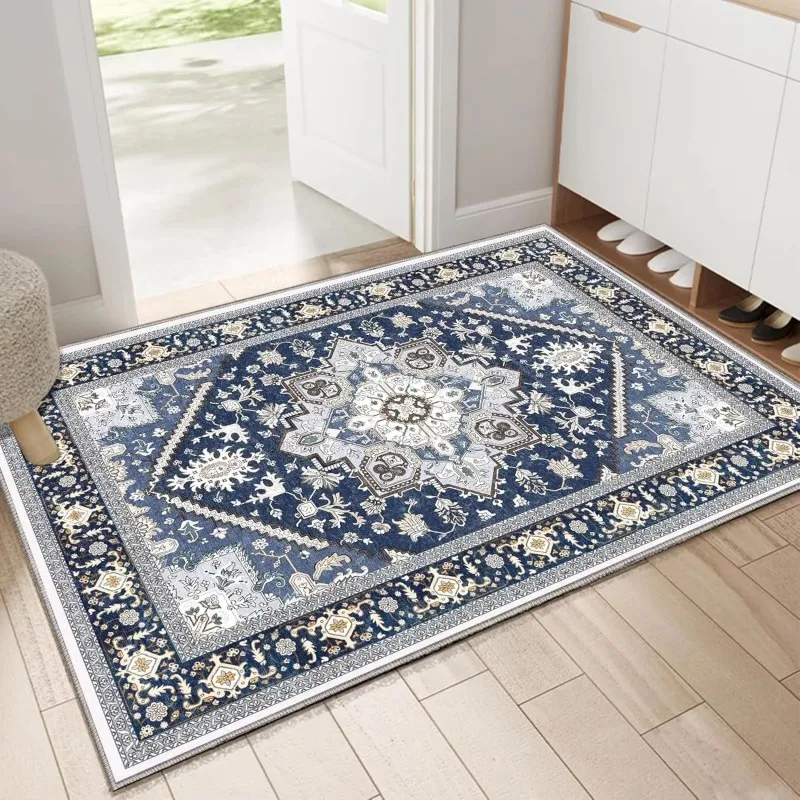 VIKAMA Rustic-Style Doormat—Durable, Non-Slip, for Balconies, Porches, and Guest Rooms—Home Furniture Accident Prevention