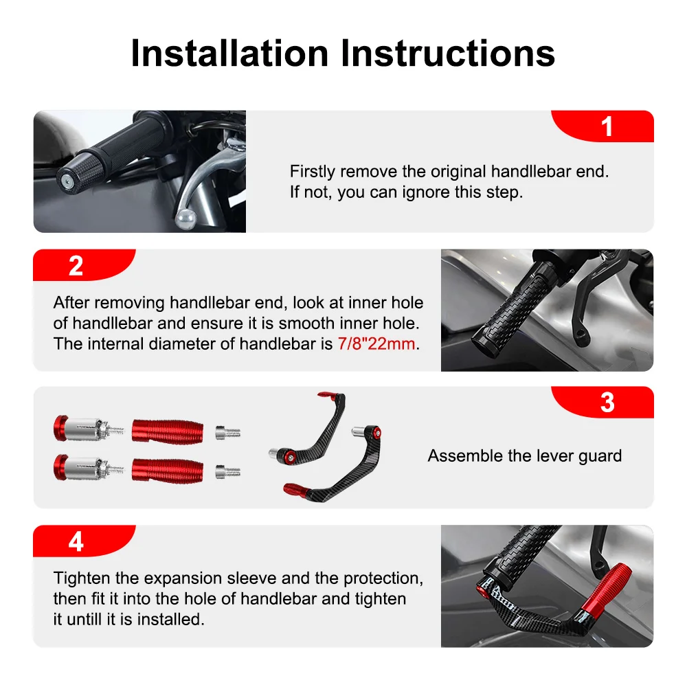 For BAJAJ Pulsar 200NS 200 NS 2011-2023 Handlebar Protector Motorcycle NS200 NS 200 Accessories Brake Clutch Levers Guard