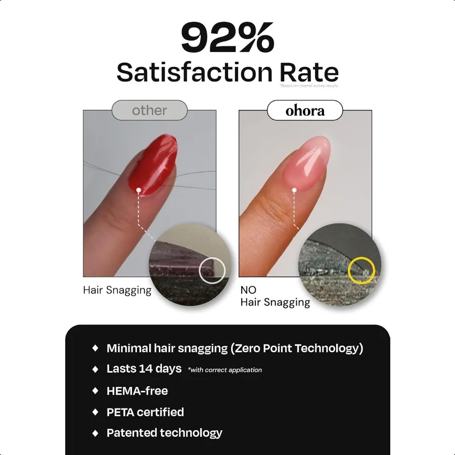 Semi-uitgeharde gelnagelstrips N Cream Light Nude Solid Werkt met alle UV LED-lampen SalonKwaliteit Langdurig Gemakkelijk aan te brengen Verwijderen