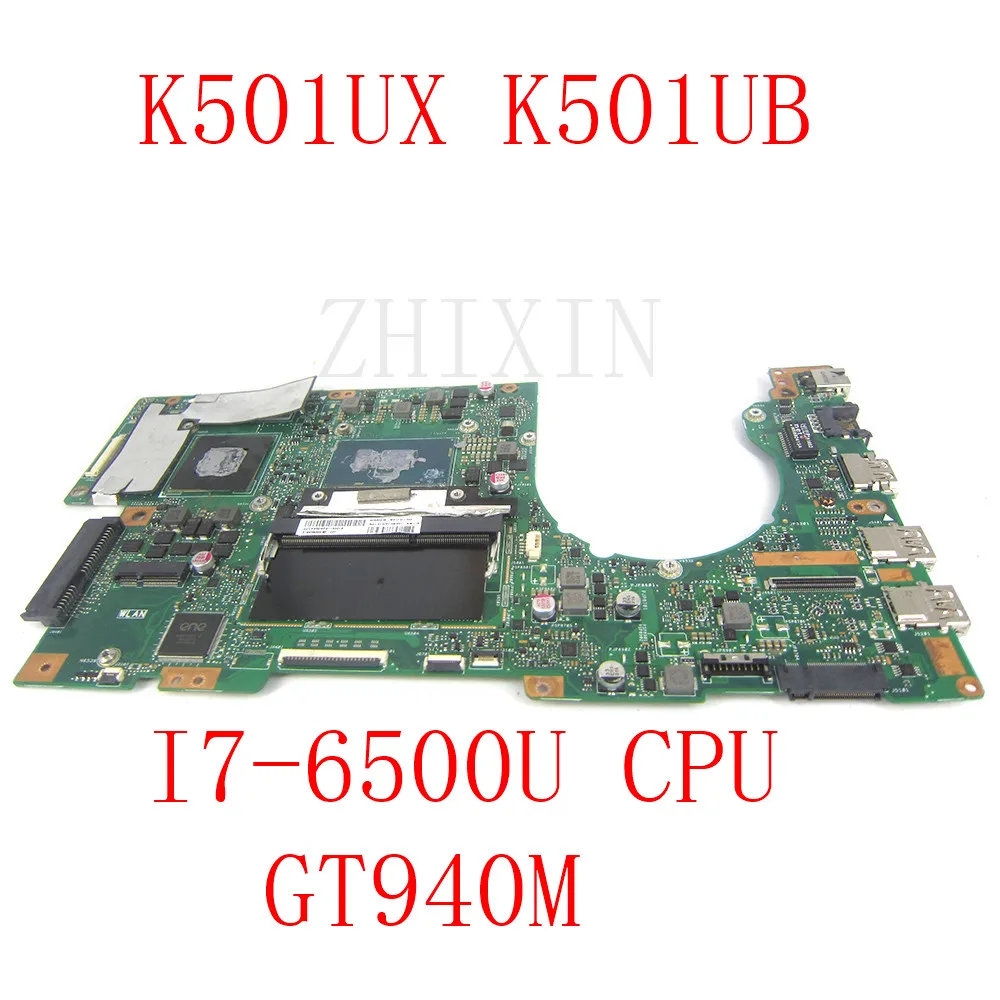 

yourui K501UX MAINboard For ASUS K501UQ K501UB K501UXM Laptop Motherboard with 4GB-RAM DDR3 I7-6500U CPU 100% Test