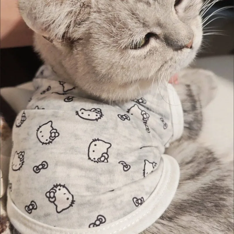 

Hello Kitty Cute Cat Dog Tank Top, Anti-Shedding Breathable Sleeveless Spring Summer Fall Shirt, Lightweight Pet Clothes