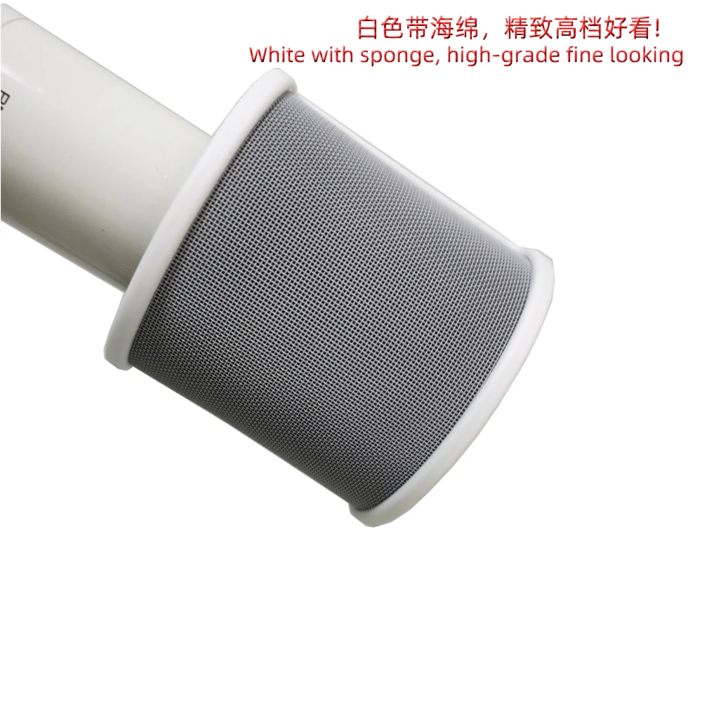 New design steel mesh plus plastic  microphone blowout shield U type sound insulation NET