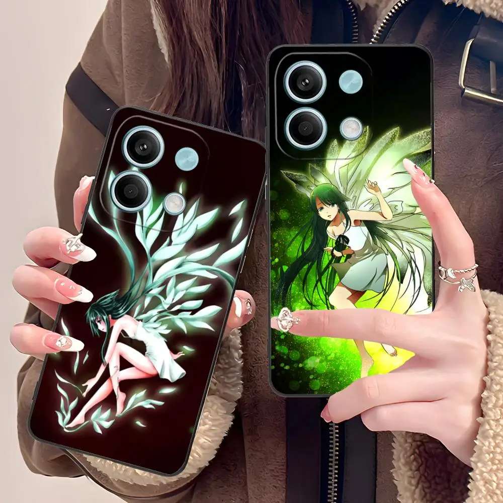 Saya no Uta حافظة هاتف محمول لـ POCO F7 F6 F5 F4 F3 F2 Pro GT C75 C71 C65 C61 C40 Pro غطاء طباعة ملون للغاية جميل