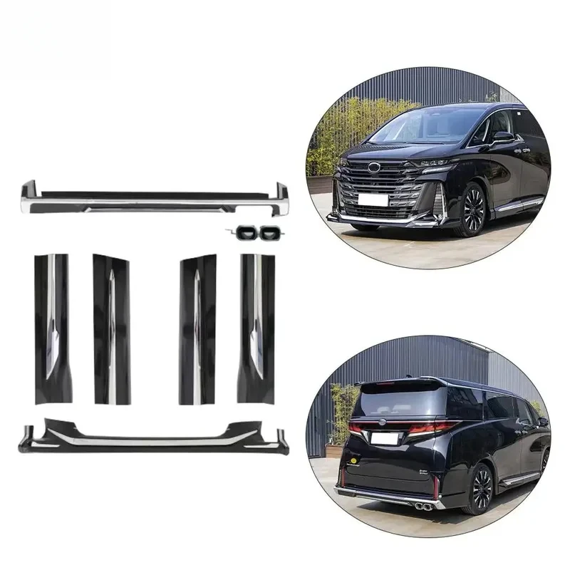 

High Quality for 2024 Vellfire AGH-40 Modellista Body kit Front Rear Lip Side Skirt Small Car Bumpers Latest Models