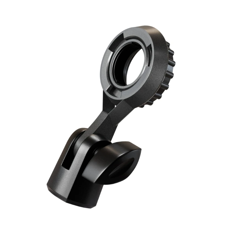 Q22A Verstelbare capacitieve microfoonstandaardhouder Klemclip voor standaardmontage