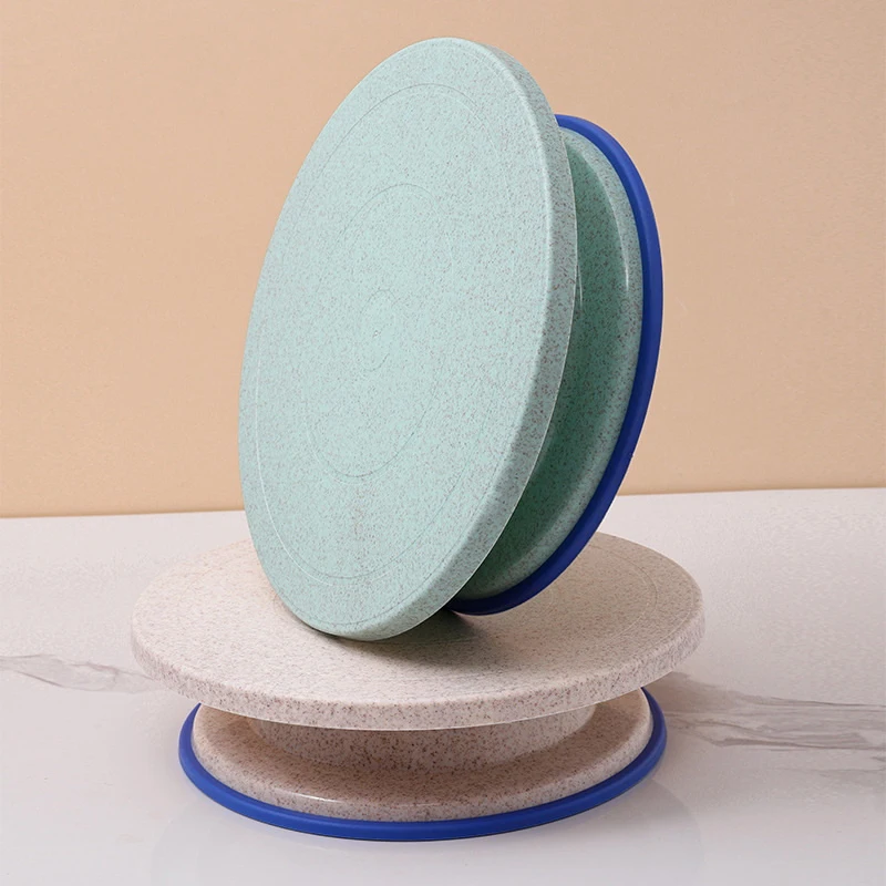 

1Pcs Rotating Cake Turntable Anti-Skid Base For Carving Pottery Painting Cake Decoration Suitable For Baking And Pottery Lovers