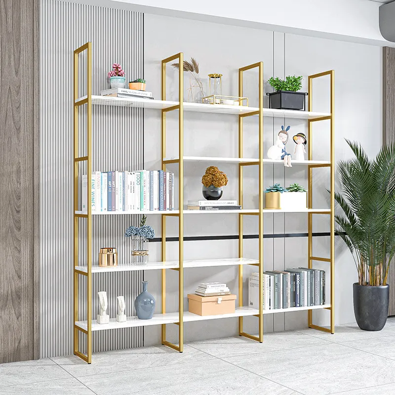 Floor shelf Multi-layer bookshelf Partition Certificate of honor Showcase Trophy rack Figure bag rack Shoe store display rack