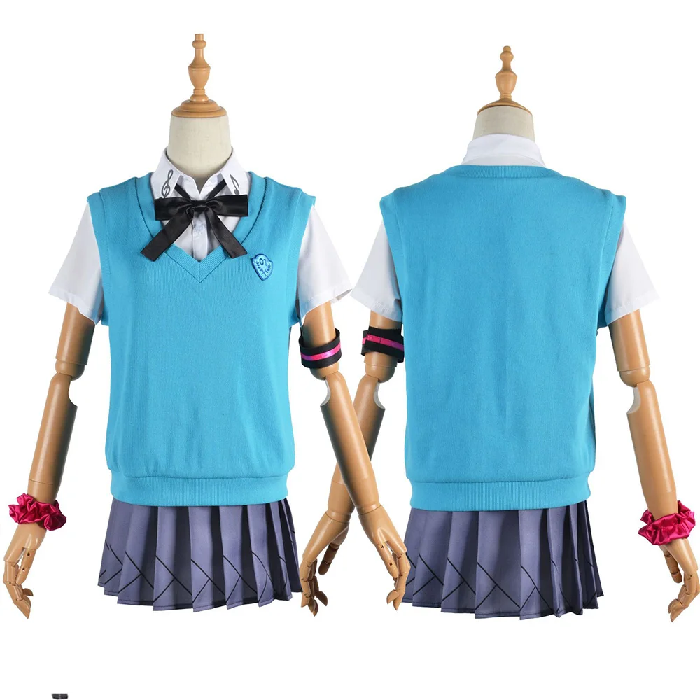 IN STOCK SanyMuCos Jk Miku Cospaly Hatsune MikuAnimeJk Miku Dress Cospaly Outfit Comic-con Birthday and Holiday Gifts