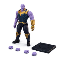 Original Fondjoy Marve Figures Hulk Thanos Captain America Spider-Man Thor Iron Man Cool Boy Toys Custom Models Dolls Kids Gifts