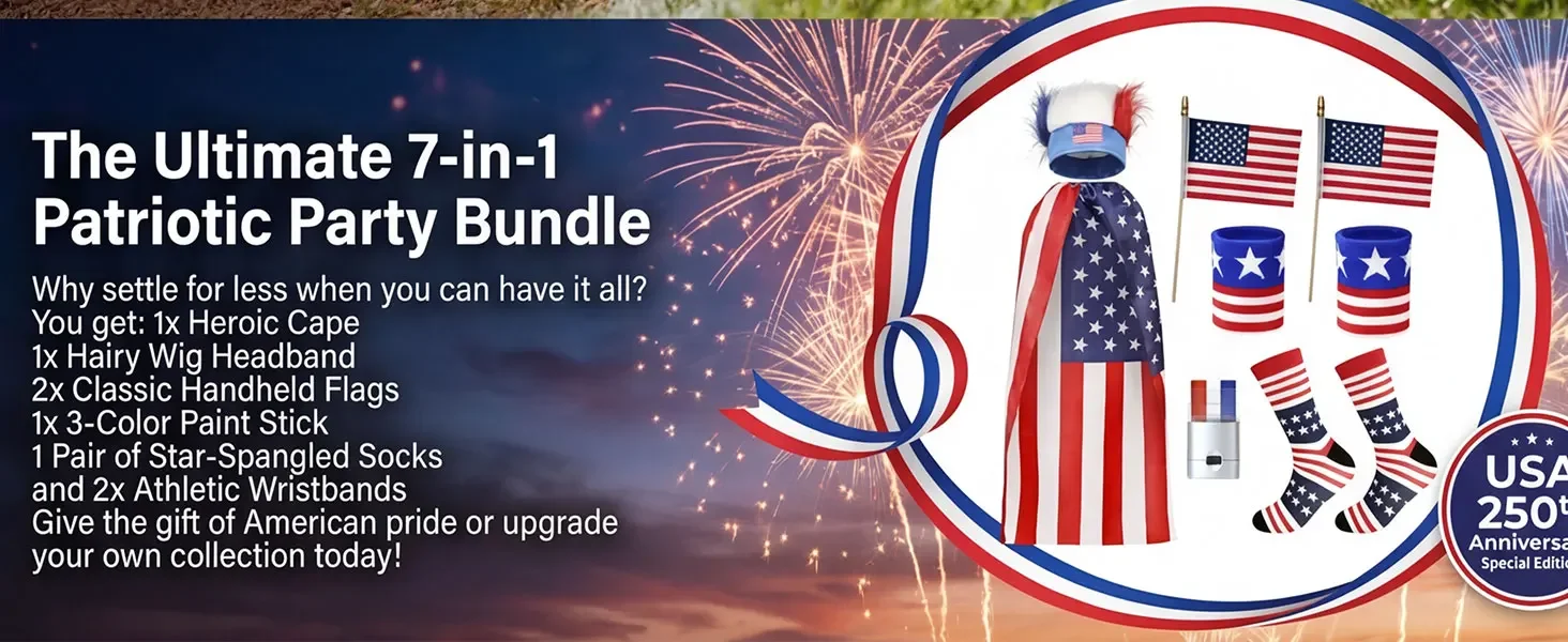 4th of july party supplies