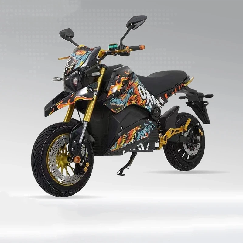 QQA Mountain Motorcycle Electric Motorcycle Adult Two Wheel Electric Scooter High Speed Double Seat Electric Vehicle view 4