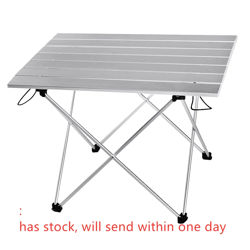 

Aluminum Alloy Portable Table Outdoor Furniture Foldable Folding Camping Hiking Desk Traveling Outdoor Picnic Table Furniture