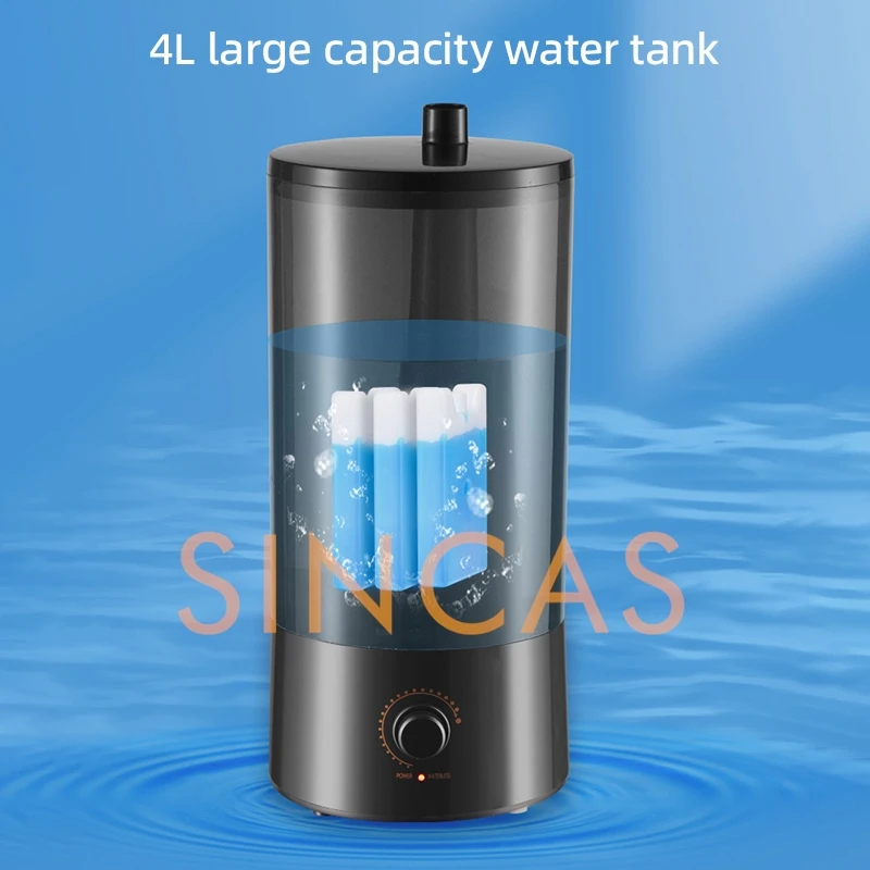 가정용 미스트 선풍기 스탠딩 팬 원격 제어 진동 헤드 무음 작동 순환 팬 팬 장치