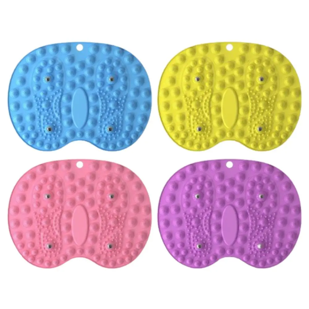 Magnetic Therapy Foot Massage Mat Anti-Slip Acupressure Finger-pressing Board Blood Circulation Creative Walking Toe Plate