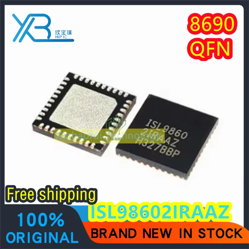 

(5/50pieces) ISL98602IRAAZ ISL9860 ISL98602 SMD QFN Logic Board Chip IC 100% Brand New Original Electronics Spot Free shipping