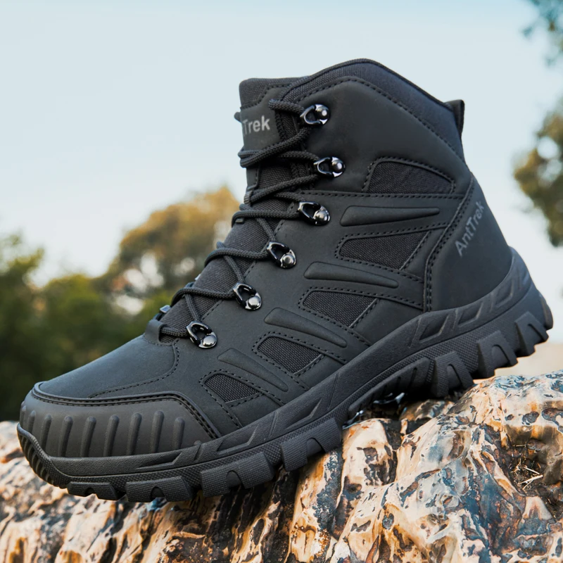 

Men's field training boots four seasons new anti-slip comfort breathable lightweight wear-resistant outdoor hiking walking boots