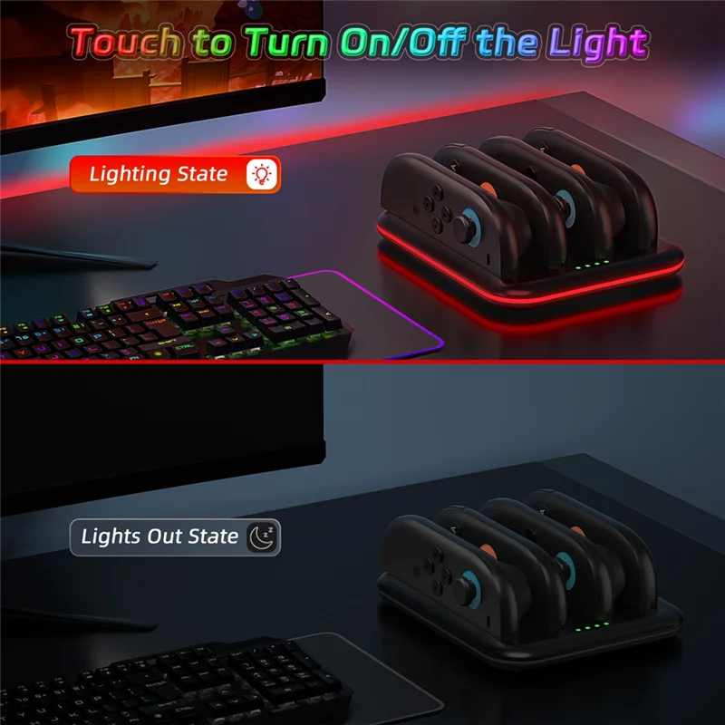 

B24B For Switch 2 Host Grip Protective Case &Storage Bag& Charging Base &Wireless Game Steering Wheel For NS Switch 2
