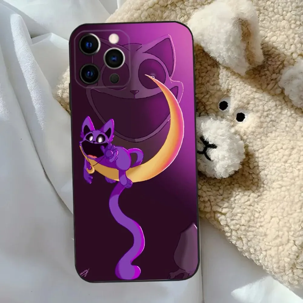 Catnap and D-Dogday Cute   Phone Case For Apple iPhone 15,14,13,12,11,Pro,X,XS,Max,XR,Plus,Mini Soft Black Cover