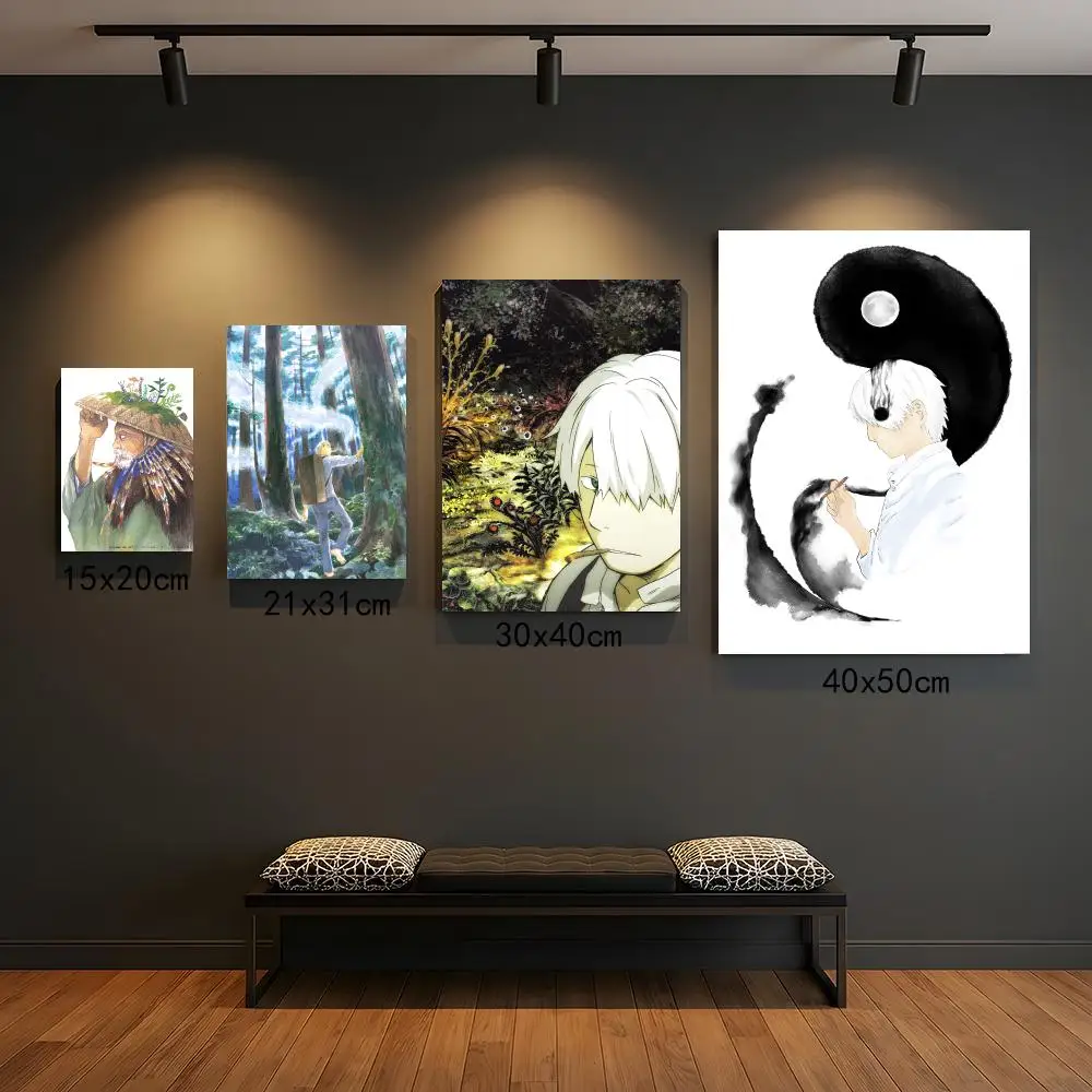 anime M-Mushishi-I Painting Calligraphy Artwork for Living Room Bedroom Office Home Decor view 3