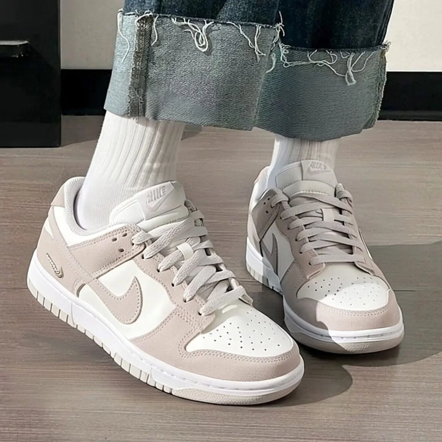 Nike Dunk Low Women's Shoes Fashion Trendy Casual Retro Casual Sneakers Skateboard Shoes Io4244-105