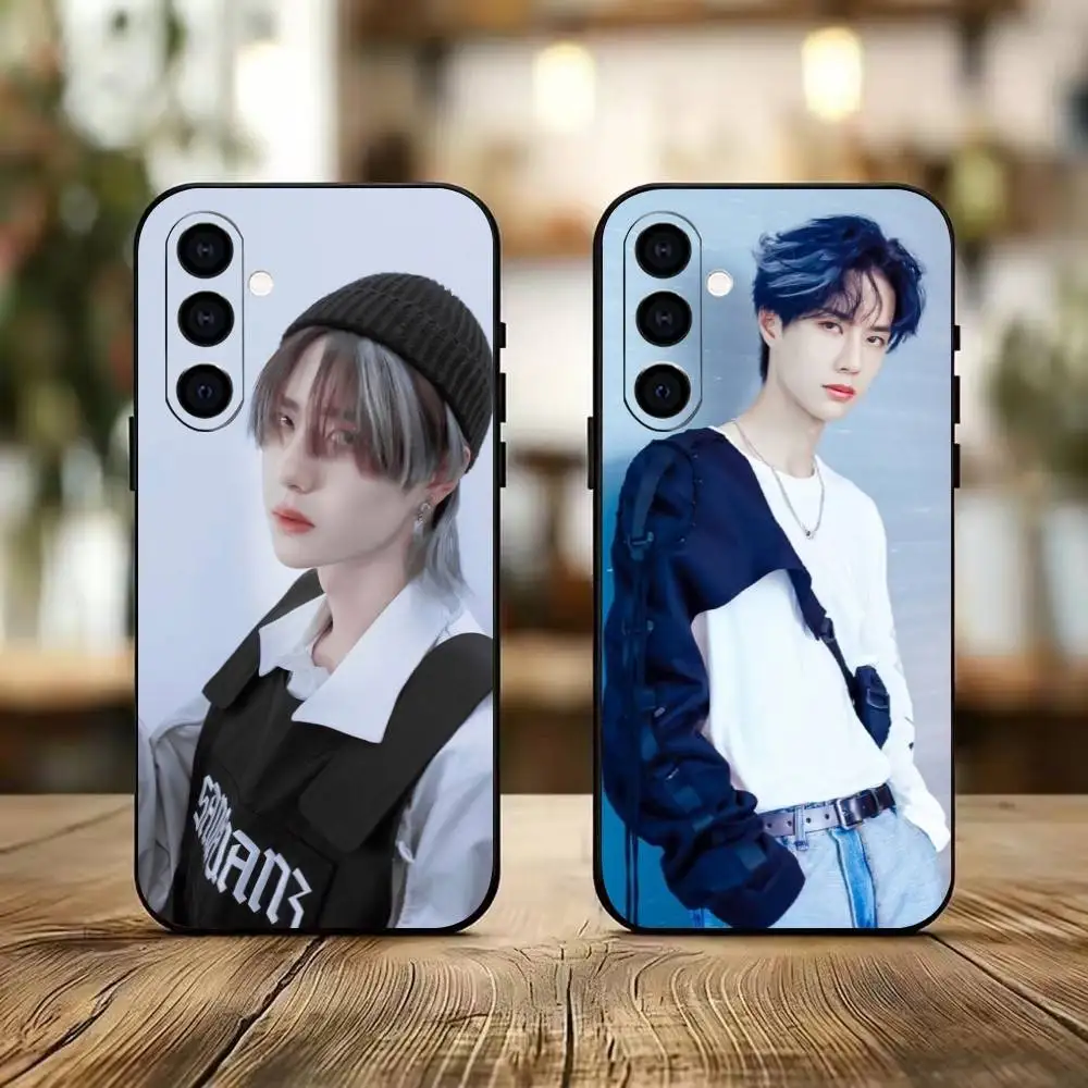 powerful boy Y-Yibo Wang  Phone Case For Samsung Galaxy A73,A72,A71,A70,A53,A52,A51,Soft Silicone Black Cover