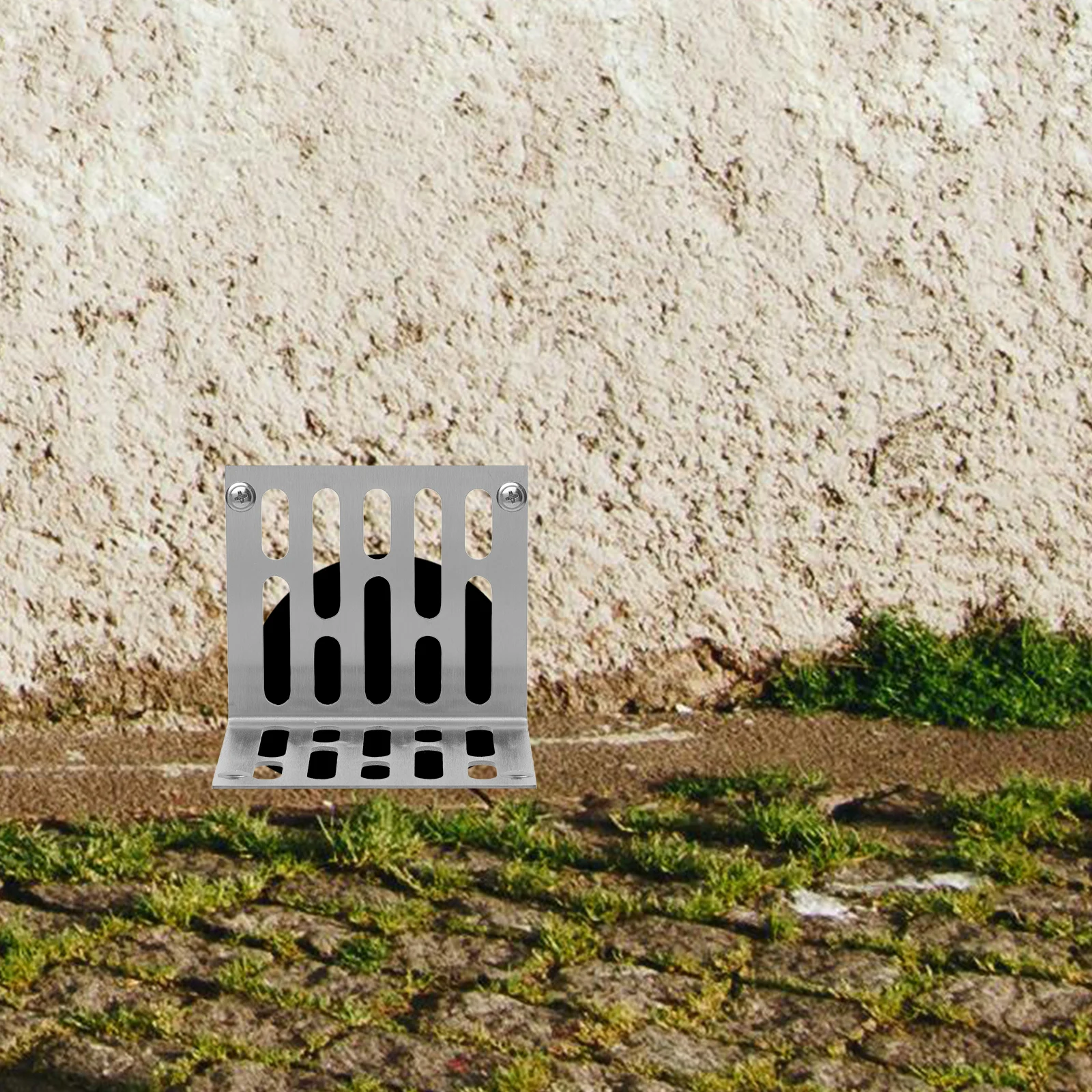 

L Shaped Stainless Steel Corner Hair Filter Wall Side Floor Drainage Mesh For Home Kitchen Shower Sink Anti-Clogging Design